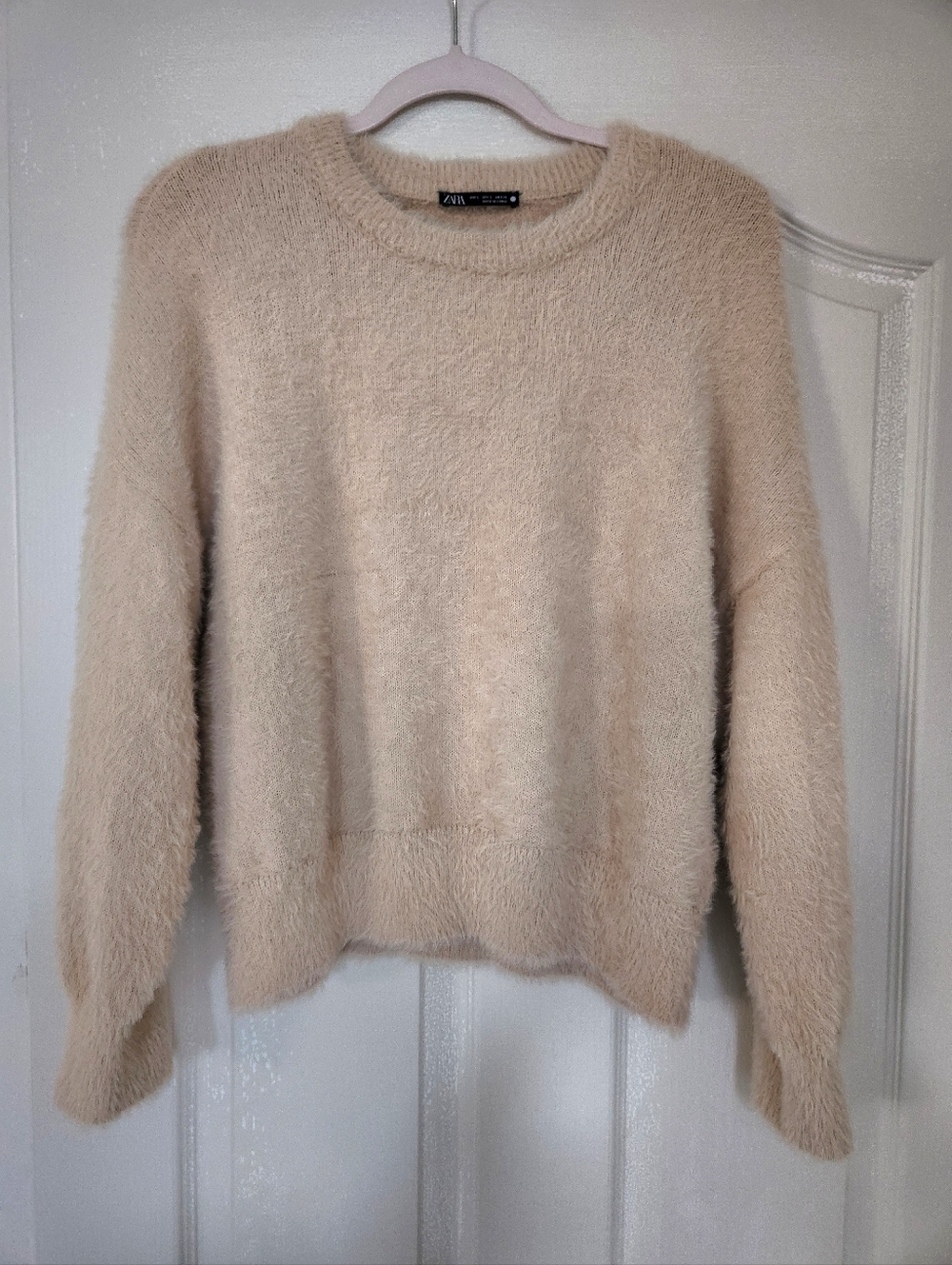 ZARA Tan/Beige Soft Sweater Size S